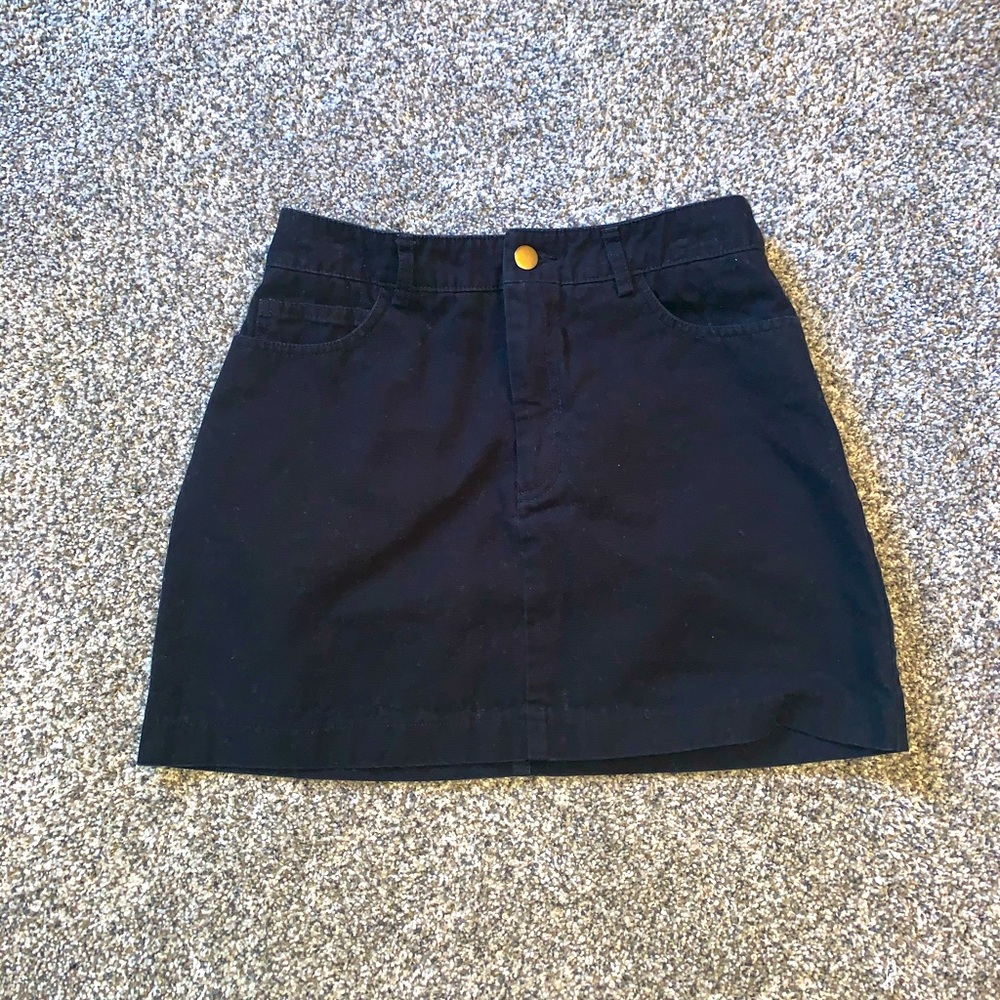 Black skirt